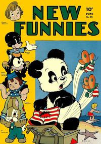 Cover Thumbnail for New Funnies (Dell, 1942 series) #76