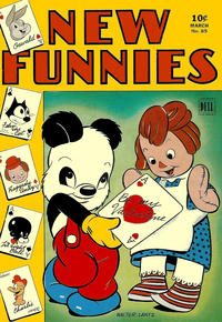 Cover Thumbnail for New Funnies (Dell, 1942 series) #85