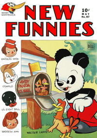 Cover Thumbnail for New Funnies (Dell, 1942 series) #87