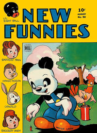 Cover Thumbnail for New Funnies (Dell, 1942 series) #90
