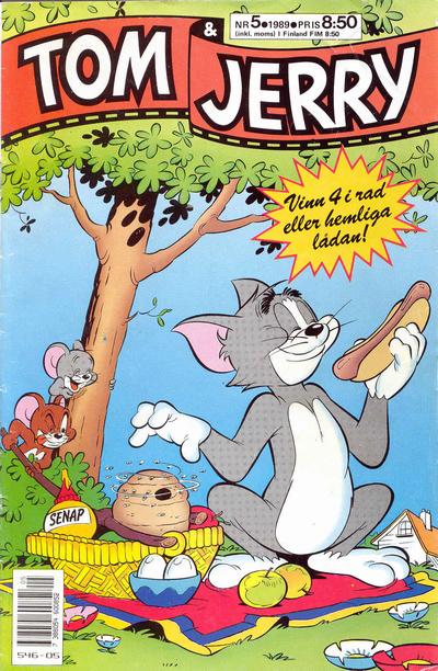 Cover for Tom & Jerry [Tom och Jerry] (Semic, 1979 series) #5/1989