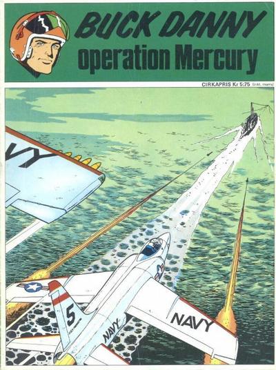 Cover for Buck Danny: Operation Mercury (Semic, 1971 series) #[nn] - Operation Mercury