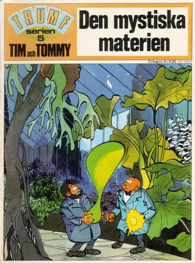 Cover for Trumfserien (Semic, 1971 series) #5 - Tim och Tommy: Den mystiska materien