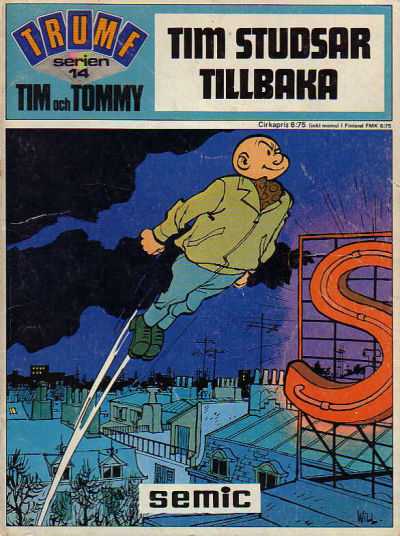 Cover for Trumfserien (Semic, 1971 series) #14 - Tim och Tommy: Tim studsar tillbaka