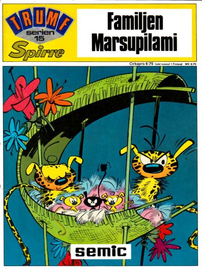 Cover for Trumfserien (Semic, 1971 series) #15 - Spirre: Familjen Marsupilami