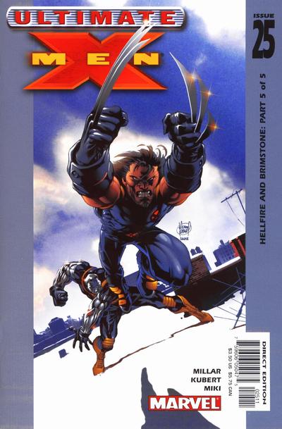 Cover for Ultimate X-Men (Marvel, 2001 series) #25
