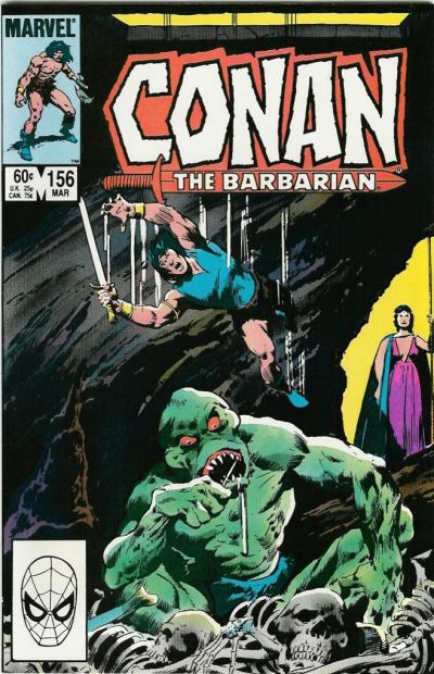 Cover for Conan the Barbarian (Marvel, 1970 series) #156 [Direct]