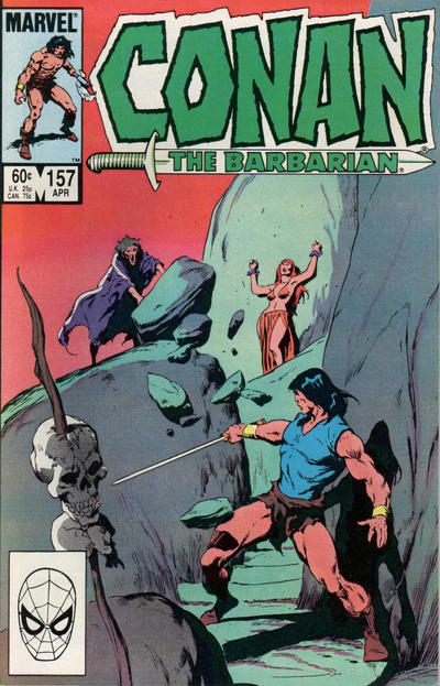 Cover for Conan the Barbarian (Marvel, 1970 series) #157 [Direct]
