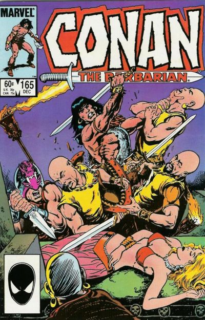 Cover for Conan the Barbarian (Marvel, 1970 series) #165 [Direct]