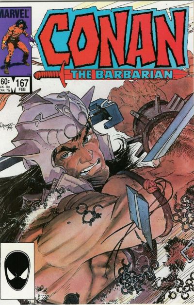 Cover for Conan the Barbarian (Marvel, 1970 series) #167 [Direct]