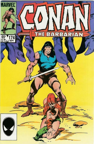 Cover for Conan the Barbarian (Marvel, 1970 series) #174 [Direct]