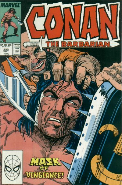 Cover for Conan the Barbarian (Marvel, 1970 series) #222 [Direct]