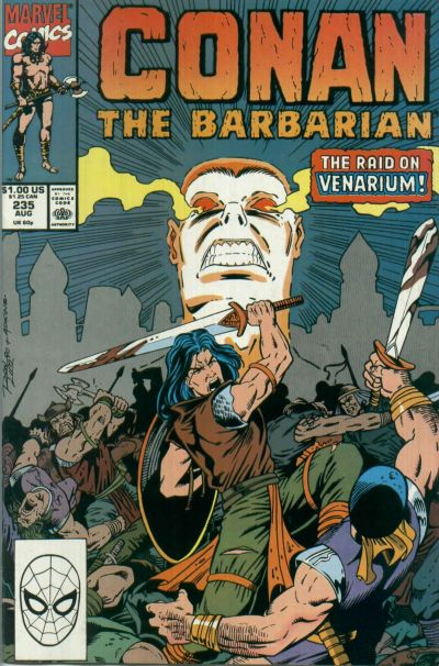 Cover for Conan the Barbarian (Marvel, 1970 series) #235 [Direct]