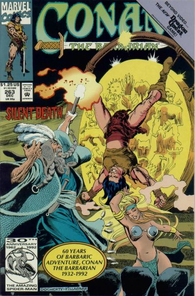 Cover for Conan the Barbarian (Marvel, 1970 series) #263 [Direct]