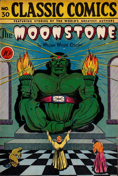 Cover for Classic Comics (Gilberton, 1941 series) #30 - The Moonstone