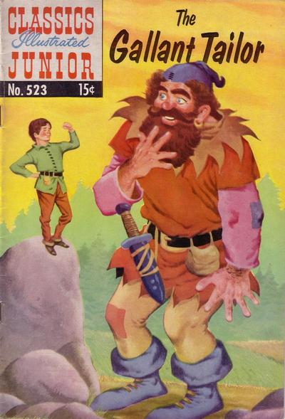Cover for Classics Illustrated Junior (Gilberton, 1953 series) #523 - The Gallant Tailor