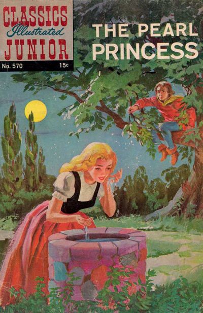 Cover for Classics Illustrated Junior (Gilberton, 1953 series) #570 - The Pearl Princess