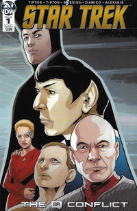 Cover Thumbnail for Star Trek: The Q Conflict (IDW, 2019 series) #1 [Cover A]