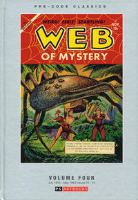 Cover for Pre-Code Classics: Web of Mystery (PS Artbooks, 2018 series) #4