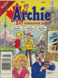 Cover Thumbnail for Archie All Canadian Digest (Archie, 1996 series) #1 [Newsstand Edition]