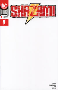 Cover Thumbnail for Shazam! (DC, 2019 series) #1 [Blank Sketch Variant Cover]