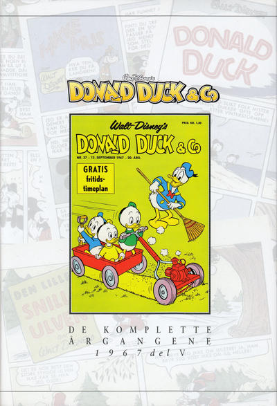 Cover for Donald Duck & Co De komplette årgangene (Hjemmet / Egmont, 1998 series) #[89] - 1967 del 5