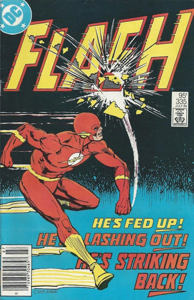 Cover for The Flash (DC, 1959 series) #335 [Canadian]
