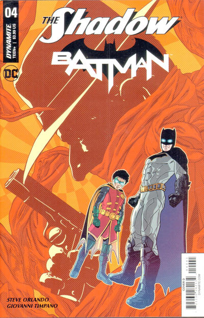 Cover for The Shadow / Batman (Dynamite Entertainment, 2017 series) #4 [Cover D Aco]