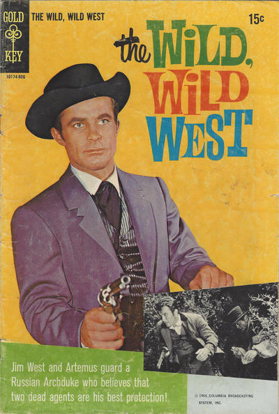 Cover for The Wild, Wild West (Western, 1966 series) #3 [Canadian]
