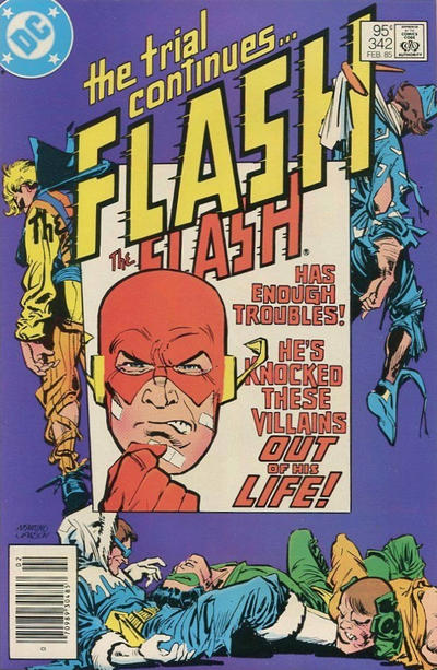 Cover for The Flash (DC, 1959 series) #342 [Canadian]