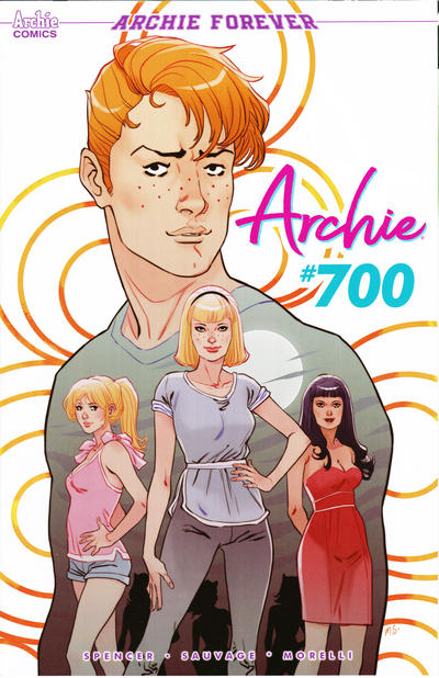 Cover for Archie (Archie, 2015 series) #700 [Cover A Marguerite Sauvage]