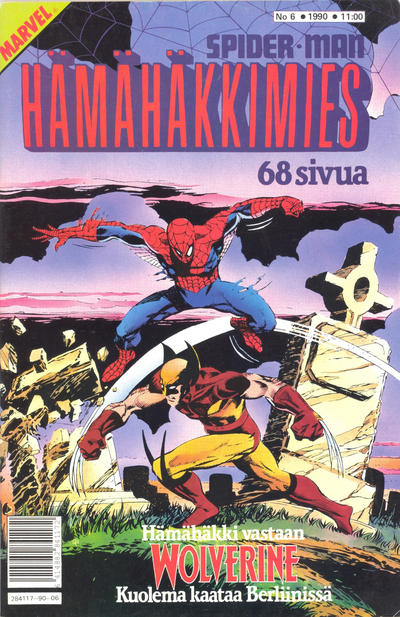 Cover for Hämähäkkimies (Semic, 1980 series) #6/1990