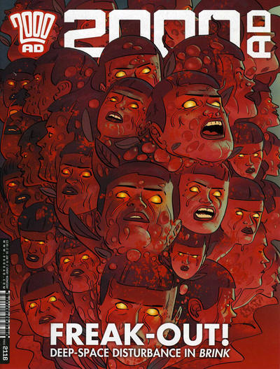Cover for 2000 AD (Rebellion, 2001 series) #2116