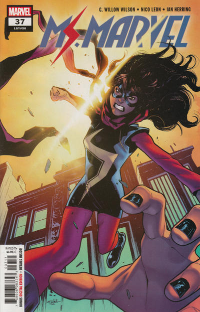 Cover for Ms. Marvel (Marvel, 2016 series) #37