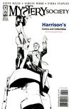 Cover for Mystery Society (IDW, 2010 series) #1 [Cover RE - Harrison's Comics Exclusive - Fiona Staples Black and White]