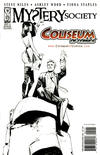 Cover for Mystery Society (IDW, 2010 series) #1 [Cover RE - Coliseum of Comics Exclusive - Fiona Staples Black and White]