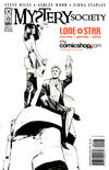 Cover for Mystery Society (IDW, 2010 series) #1 [Cover RE - Lone Star Comics / mycomicshop.com Shared Exclusive - Fiona Staples Black and White]