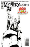 Cover for Mystery Society (IDW, 2010 series) #1 [Cover RE - Madness Games & Comics Exclusive - Fiona Staples Black and White]