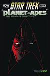 Cover Thumbnail for Star Trek / Planet of the Apes: The Primate Directive (2014 series) #1 [Retailer Exclusive Cover - ThinkGeek]