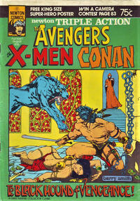 Cover Thumbnail for Triple Action (Newton Comics, 1976 series) 