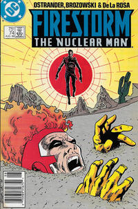 Cover Thumbnail for Firestorm the Nuclear Man (DC, 1987 series) #74 [Newsstand]