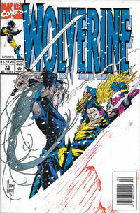 Cover Thumbnail for Wolverine (Marvel, 1988 series) #78 [Newsstand]