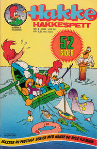 Cover for Hakke Hakkespett (Semic, 1977 series) #8/1981