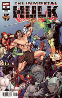 Cover Thumbnail for Immortal Hulk (Marvel, 2018 series) #12 [Will Sliney 'Conan Vs']