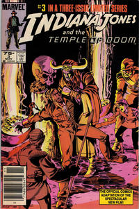 Cover Thumbnail for Indiana Jones and the Temple of Doom (Marvel, 1984 series) #3 [Newsstand]