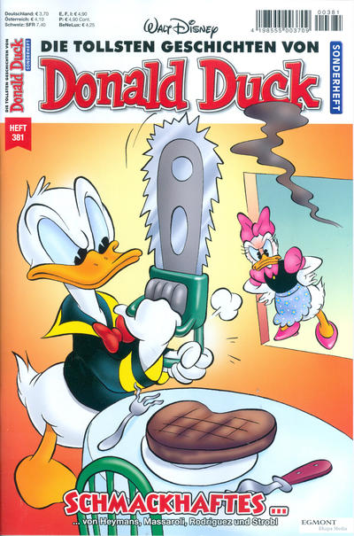 Cover for Die tollsten Geschichten von Donald Duck (Egmont Ehapa, 1965 series) #381