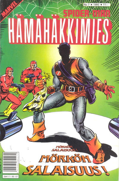 Cover for Hämähäkkimies (Semic, 1980 series) #7/1990