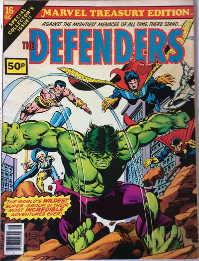 Cover for Marvel Treasury Edition (Marvel, 1974 series) #16 [British]