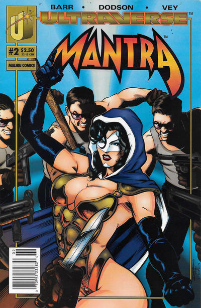 Cover for Mantra (Malibu, 1993 series) #2 [Newsstand]