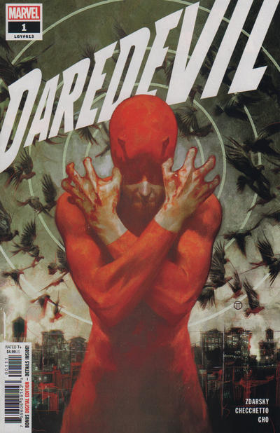Cover for Daredevil (Marvel, 2019 series) #1 (613) [Julian Totino Tedesco Cover]